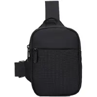 INF Sac à bandoulière pour hommes, sac de poitrine en tissu Oxford