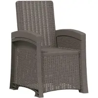 vidaXL Chaise longue de jardin imitation rotin, gris clair, PP