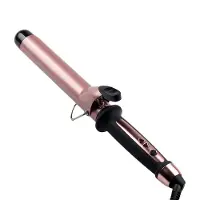 INF Fer à friser anti-brûlure avec 5 modes de température, chauffage rapide Black 32mm