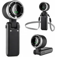 INF Ventilateur Pliable : Solution de Refroidissement Portable DarkGrey