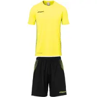 Uhlsport Score Short Sleeve Set Jaune,Noir XL Homme