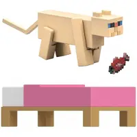 Mattel Figurine Minecraft chat persan
