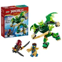 LEGO Ninjago 71862 Pack de Combat Mech Dragon de Lloyd, 3 Minifigurines, 81 Pièces, 6+