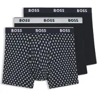 BOSS Boxers 'Power Des' bleu / blanc