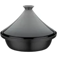 GSW Tagine GREY Tajine, Fonte/aluminium moulé, 30 cm de diamètre, compatible induction