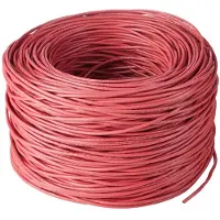 Lanberg Câble Ethernet LAN Rouge 305 m - - -