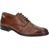 Pikolinos pour homme. M7J-4187 Chaussures en cuir Bristol marron (42), 1 à 3 cm, Lacets, Classique