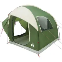 vidaXL Tente de voiture avec toit, verte, 239 x 210 x 210 cm, en polyester et acier
