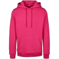 Build Your Brand Heavy Hoodie Rose M Homme