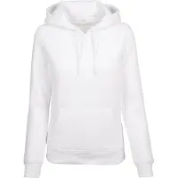 Build Your Brand Organic Hoodie Blanc S Femme