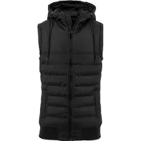 Build Your Brand Bubble Vest Noir L Homme