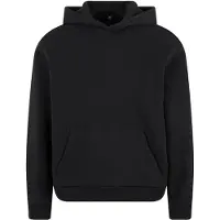 Build Your Brand Fluffy Hoodie Noir S Homme