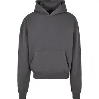 Build Your Brand Ultra Heavy Cotton Box Hoodie Gris S Homme
