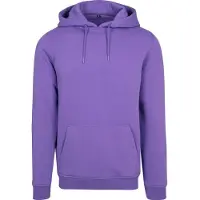Build Your Brand Heavy Hoodie Violet M Homme