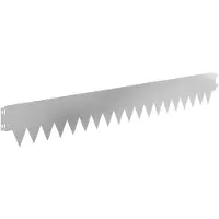 vidaXL Bordure de pelouse, 50 pièces, 103 x 15 cm, métal argenté