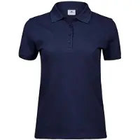 Tee Jays 1401 | Ladies Heavy Poloshirt Piqué - Lavable jusqu'à 60 °C - Couleur : Navy - Taille : XL