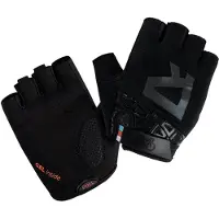 Radvik Femmes, Gants, Hilder dviračių pirštinės, juodai pilkos. L, Noir, Gris, (L)