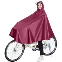 INF Poncho de pluie imperméable pour vélo Red