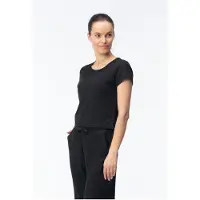 Martes Femmes, T-shirt de sport, Damska Koszulka z krótkim rękawem LADY AVIMA II (XL), Noir, XL