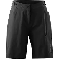 Gonso - Short de vélo pour femmes, modèle Adventure, couleur noire, taille 48