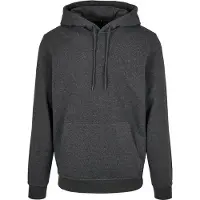 Build Your Brand Basic Hoody Charcoal - Build Your Brand BB001 - Taille XL