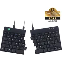 R-Go Tools Split Keyboard German Noir