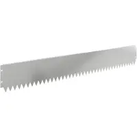 vidaXL Bordure de pelouse, 30 pièces, 103 x 15 cm, acier argenté