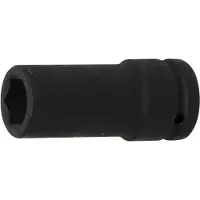 Bgs Douille longue ? choc 6 pans carr? 20 mm 3/4" 21 mm