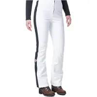 Rossignol - Pantalon de ski imperméable et stretch - W Resort Softshell Pant White pour Femme en Softshell - Taille M - Blanc