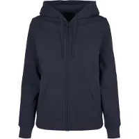 Build Your Brand Basic Full Zip Sweatshirt Bleu XS Femme