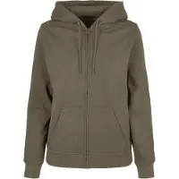 Build Your Brand Basic Full Zip Sweatshirt Vert 2XL Femme