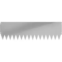 vidaXL Bordure de jardin, 20 pièces, 103 x 30 cm, acier, argenté