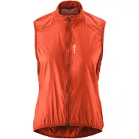 Gonso Road Wind Gilet Orange 40 Femme