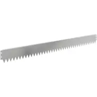 vidaXL Bordure de pelouse, 10 pièces, 103 x 10 cm, acier argenté