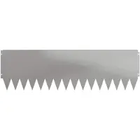 vidaXL Bordure de jardin, 20 pièces, 103 x 30 cm, acier, argenté