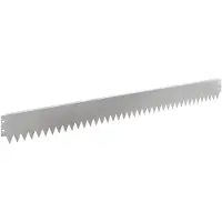 vidaXL Bordure de pelouse, 50 pièces, 103 x 10 cm, acier argenté