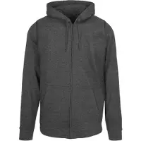 Build Your Brand Basic Full Zip Sweatshirt Gris 2XL Homme