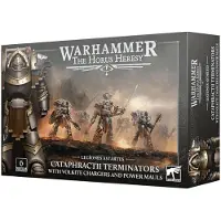 Games Workshop Warhammer : Horus Heresy - Legiones Astartes - Cataphractii Terminators avec Volkite Chargers et Power Mauls (6 figurines)