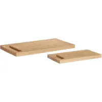 Hubsch Alley Planches À Découper Naturel (lot De 2) | 881212