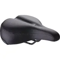 Bbb Selle Cycling SoftShape Upright, 220x265 mm, noire - Confort optimal...