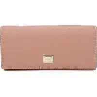 Gallantry Porte-monnaie en similicuir pour femme - Porte-monnaie pour argent, cartes, téléphone portable et petite monnaie - Rose