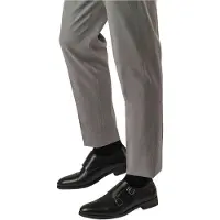 Martinelli pour homme. 1492-2632PYM Chaussures Empire en cuir avec boucles noires (43), 1 à 3 cm, Casuel, Classique