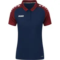 Jako Performance Poloshirt Damen marine/rot 34