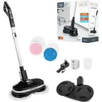 Teesa TSA5035 Mop électrique POWER CLEAN, 60 W, 300 ml, noir