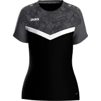 Jako T-Shirt Iconic Femme - Noir / Anthracite