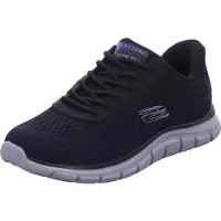 SKECHERS Slip-Ins : Track - Revno 233038-NVBK, chaussures de sport, homme, bleu foncé