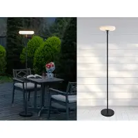 Lutec Lampe solaire Pops Noir portrait