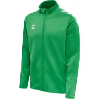 Hummel Veste de survêtement 'Core Xk Poly' kiwi / blanc