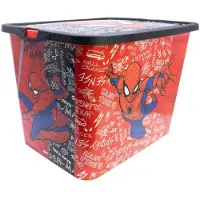 Tinisu Boîte de rangement Spider-Man Store Box - 23 litres Marvel Avengers