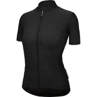 Santini Maillot de cyclisme à manches courtes - COLORE PURO - Noir XL